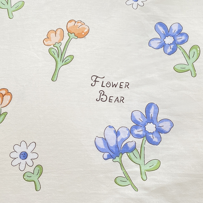 91家纺网 家纺一手货源 找家纺 宇彬家纺 2026直播新款13372A类全棉纯棉印花床单床笠款四件套和单被套喷气清新简约 蓝调时光