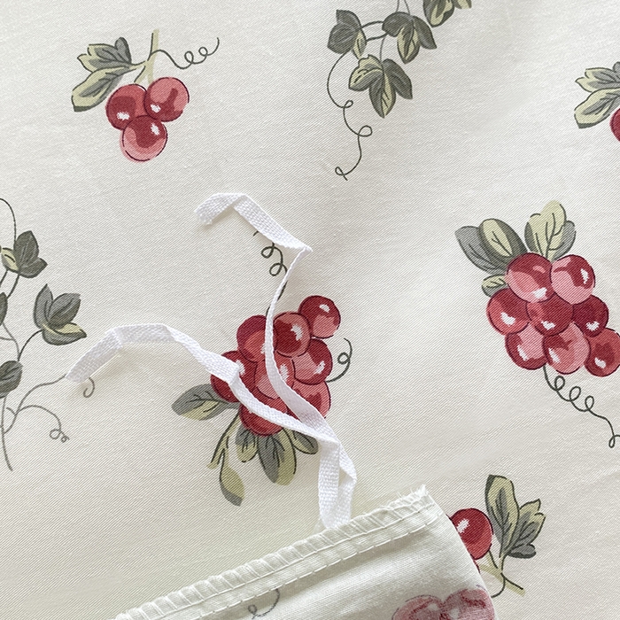 91家纺网 家纺一手货源 找家纺 宇彬家纺 2026直播新款13372A类全棉纯棉印花床单床笠款四件套和单被套喷气清新简约 葡香满庭