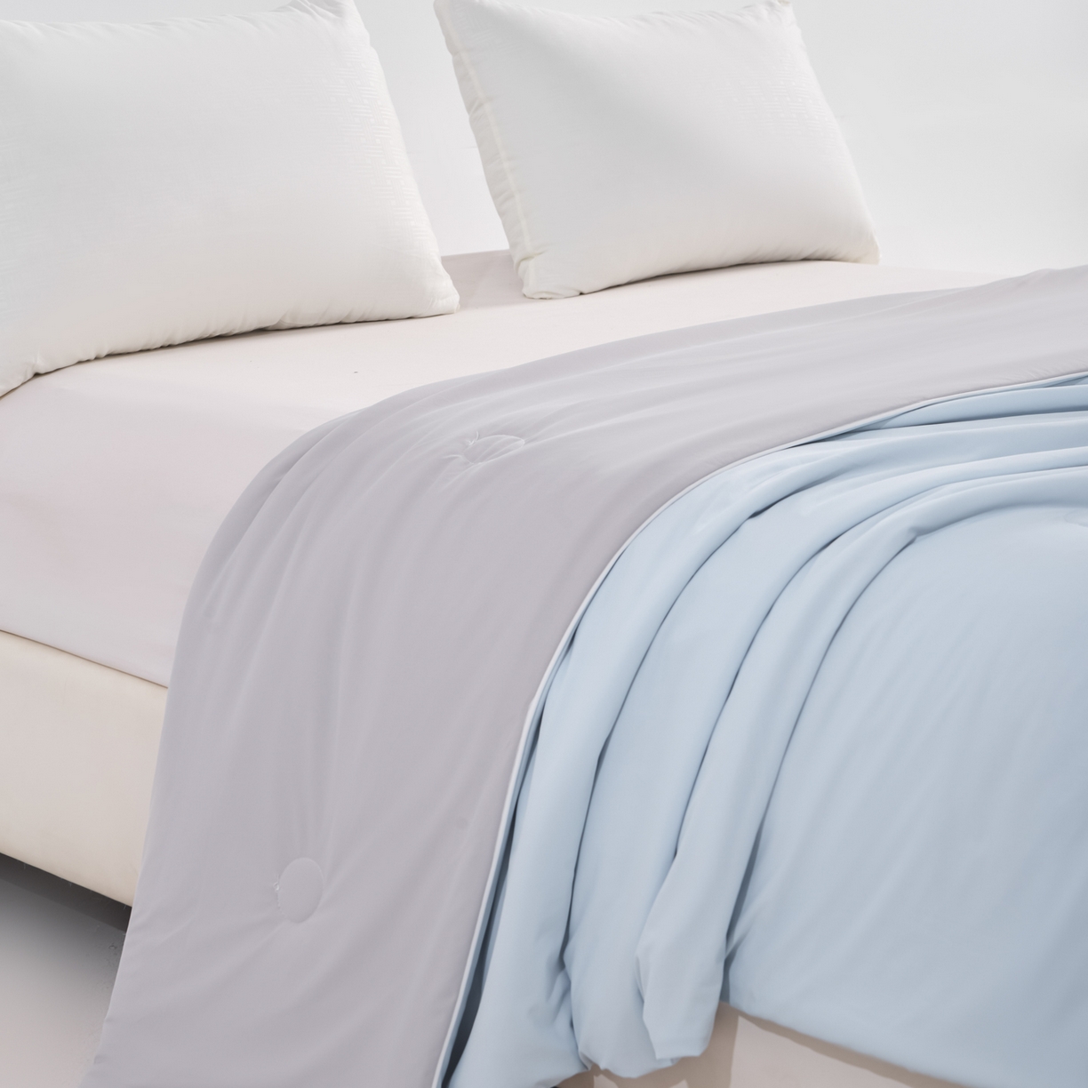 91家纺网 家纺一手货源 找家纺 （总）漫仙阁家纺 2026年新款纯色凉感丝夏被空调被学生宿舍夏被夏凉被