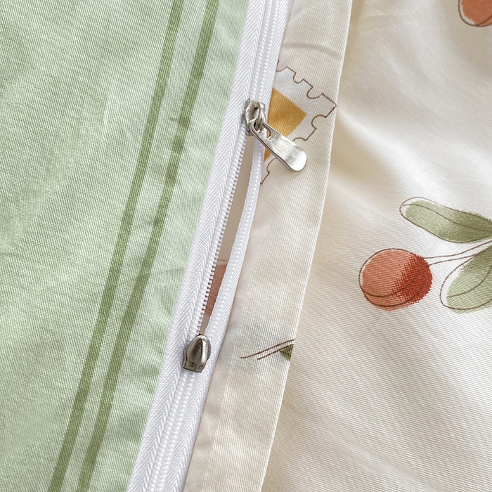 91家纺网 家纺一手货源 找家纺 宇彬家纺 2026直播新款13372A类全棉纯棉印花床单床笠款四件套和单被套喷气清新简约 天空之境