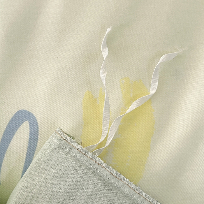 91家纺网 家纺一手货源 找家纺 宇彬家纺 2026直播新款13372A类全棉纯棉印花床单床笠款四件套和单被套喷气清新简约 墨妍