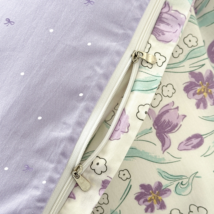 91家纺网 家纺一手货源 找家纺 宇彬家纺 2026直播新款13372A类全棉纯棉印花床单床笠款四件套和单被套喷气清新简约 水漾香氛