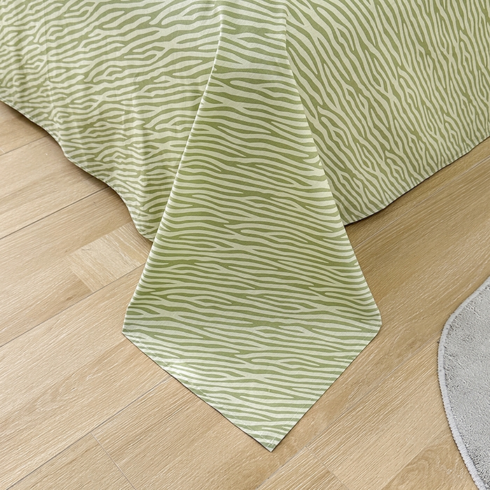 91家纺网 家纺一手货源 找家纺 宇彬家纺 2026直播新款13372A类全棉纯棉印花床单床笠款四件套和单被套喷气清新简约 熊猫胖达