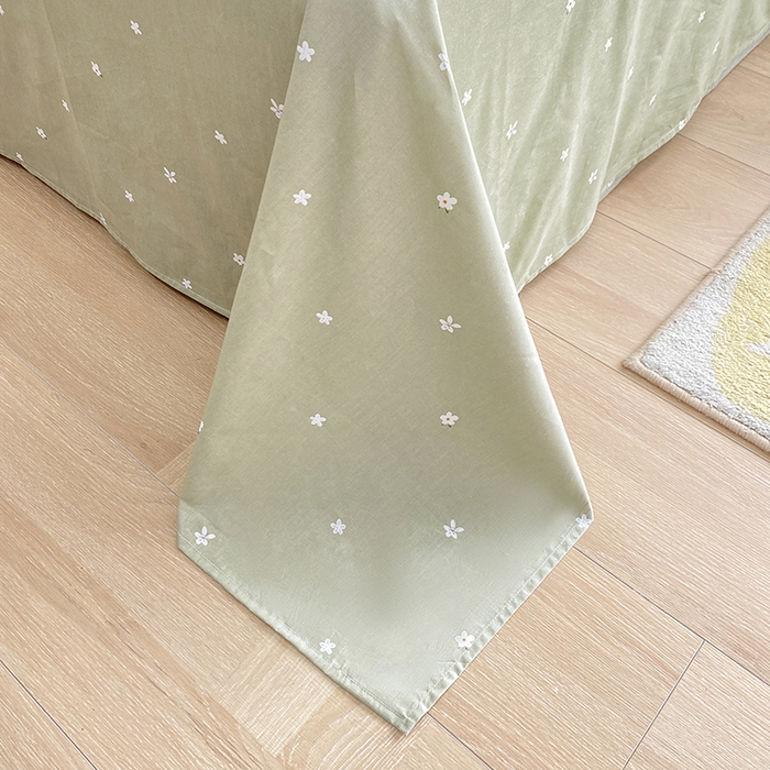 91家纺网 家纺一手货源 找家纺 宇彬家纺 2026直播新款13372A类全棉纯棉印花床单床笠款四件套和单被套喷气清新简约 比菲兔