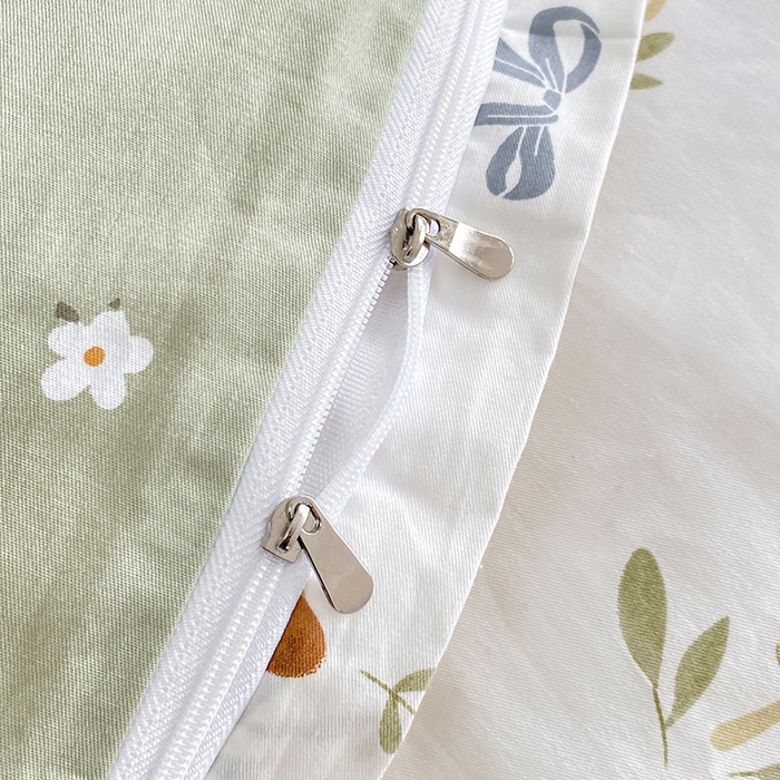 91家纺网 家纺一手货源 找家纺 宇彬家纺 2026直播新款13372A类全棉纯棉印花床单床笠款四件套和单被套喷气清新简约 比菲兔