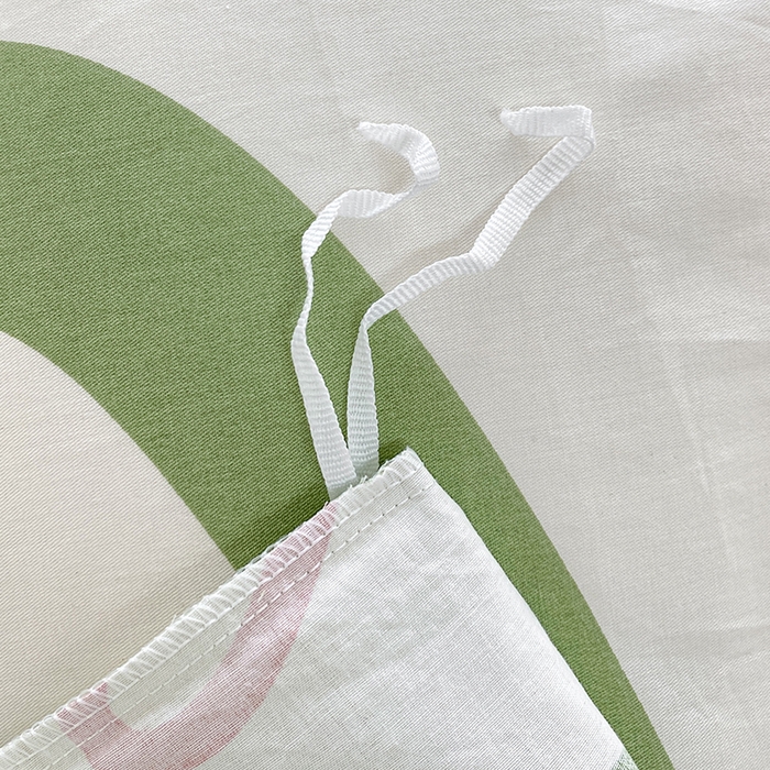 91家纺网 家纺一手货源 找家纺 宇彬家纺 2026直播新款13372A类全棉纯棉印花床单床笠款四件套和单被套喷气清新简约 米兜熊猫