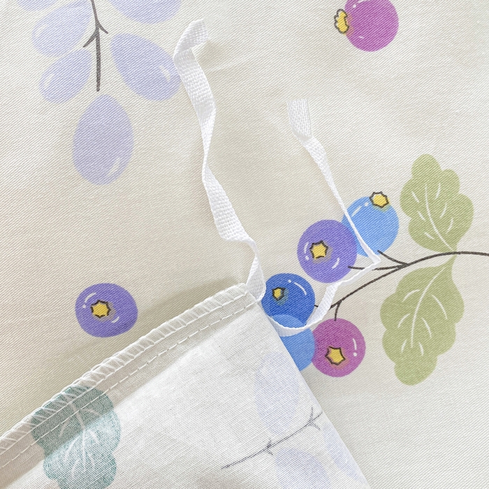 91家纺网 家纺一手货源 找家纺 宇彬家纺 2026直播新款13372A类全棉纯棉印花床单床笠款四件套和单被套喷气清新简约 北野花雾