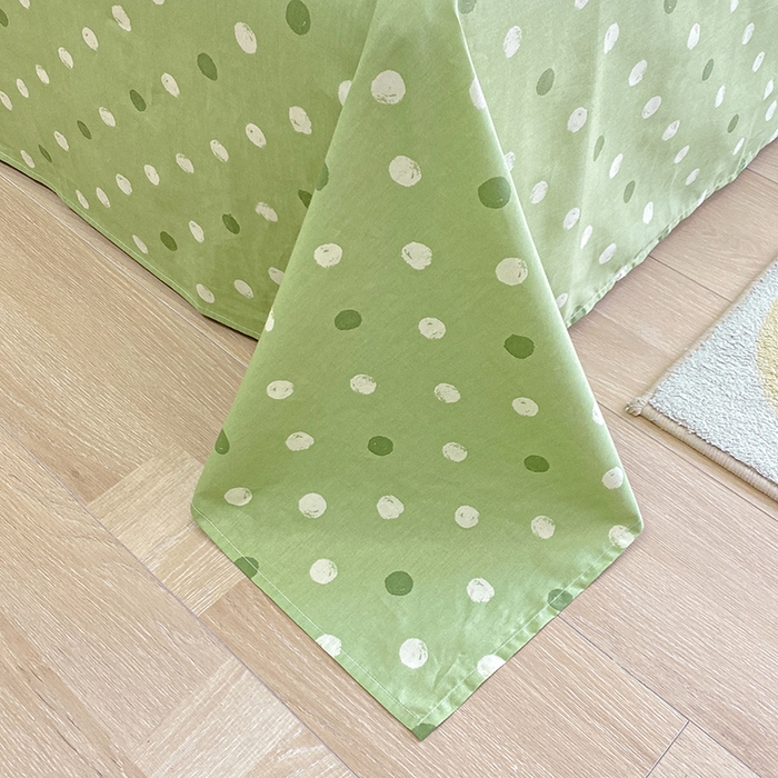 91家纺网 家纺一手货源 找家纺 宇彬家纺 2026直播新款13372A类全棉纯棉印花床单床笠款四件套和单被套喷气清新简约 怪诞猫咪