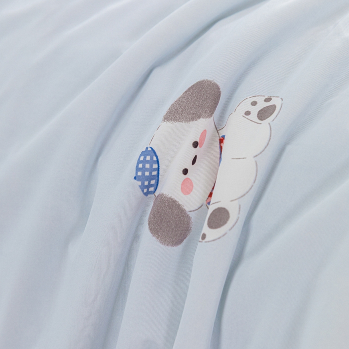 91家纺网 家纺一手货源 找家纺 漫仙阁家纺 2026年新款印花凉感丝夏被空调被学生夏凉被 皮皮