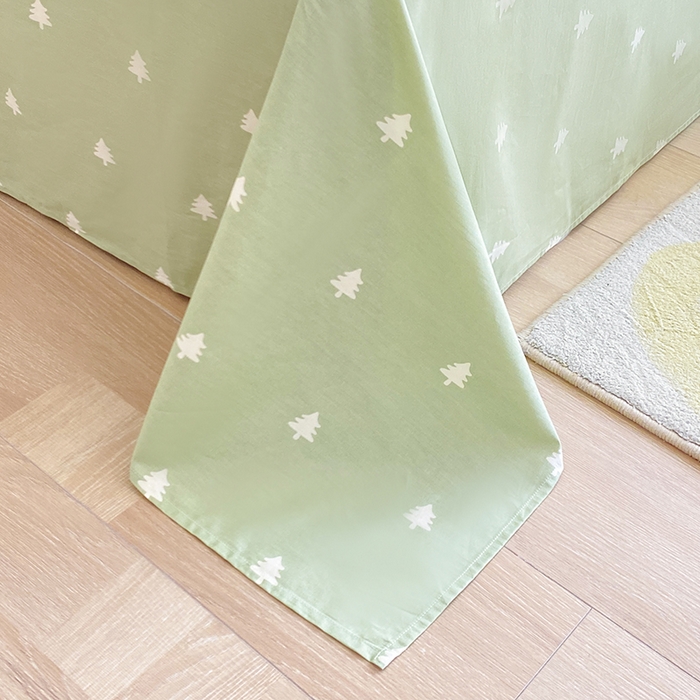 91家纺网 家纺一手货源 找家纺 宇彬家纺 2026直播新款13372A类全棉纯棉印花床单床笠款四件套和单被套喷气清新简约 萌宠乐园