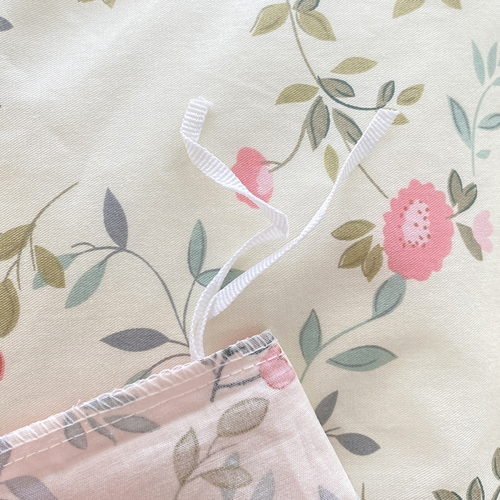 91家纺网 家纺一手货源 找家纺 宇彬家纺 2026直播新款13372A类全棉纯棉印花床单床笠款四件套和单被套喷气清新简约 细雨碎