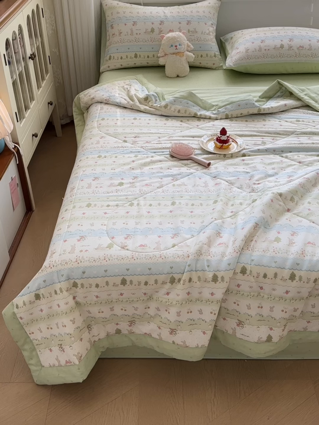 91家纺网 家纺一手货源 找家纺 （总）棉森家纺 2026春夏新款全棉纯棉棉花夏被夏凉被空调被-风格三