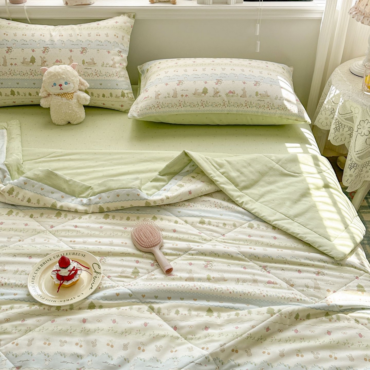 91家纺网 家纺一手货源 找家纺 （总）棉森家纺 2026春夏新款全棉纯棉棉花夏被夏凉被空调被-风格三