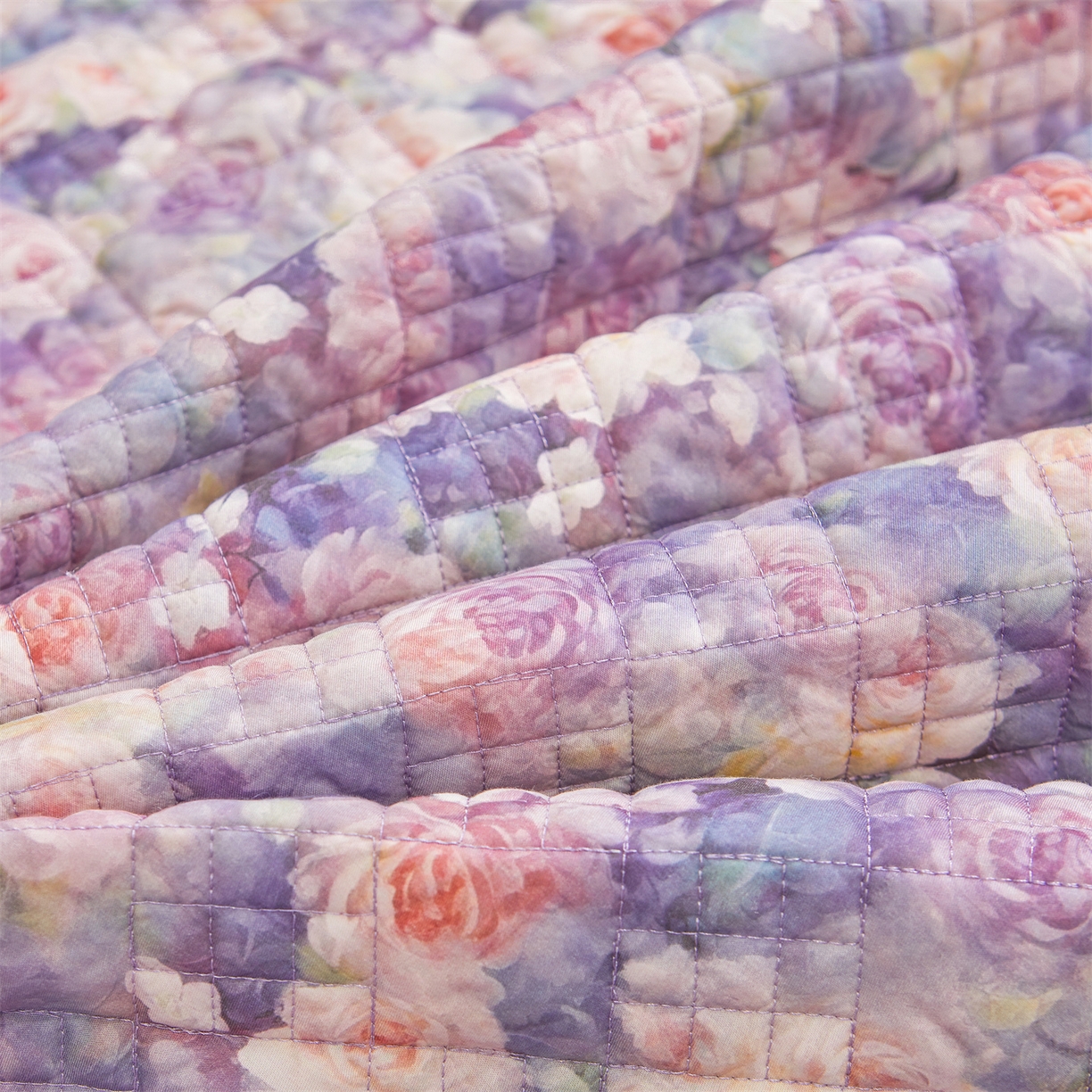 91家纺网 家纺一手货源 找家纺 （总）宜凡家纺 2026新款莱赛尔印花夹棉单床裙床裙三件套