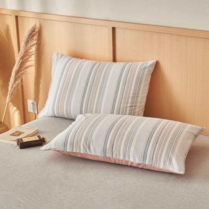 91家纺网 家纺一手货源 找家纺 简如 2026新款全棉纯棉色织水洗棉棉花空调被夏凉被 沐妍-灰