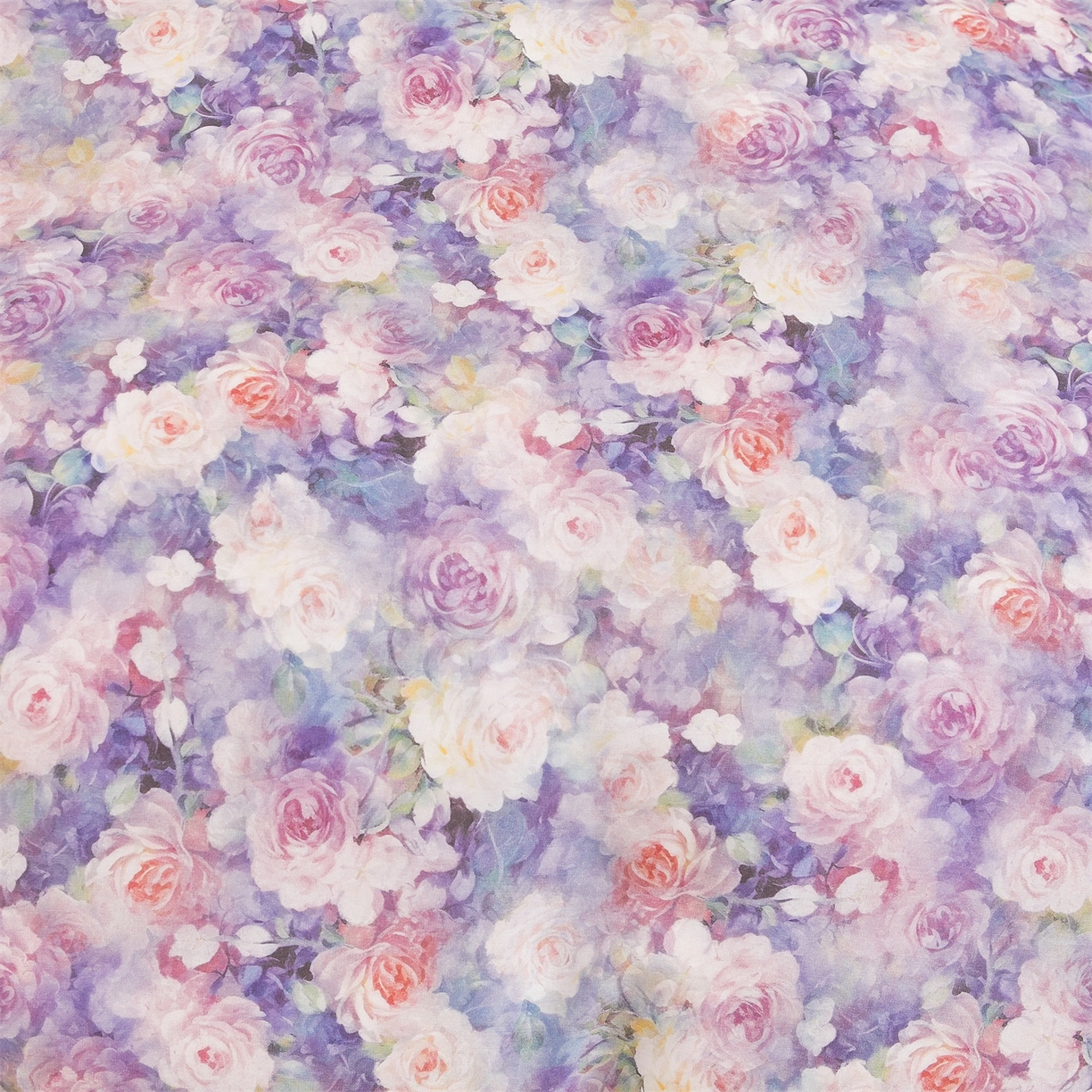 91家纺网 家纺一手货源 找家纺 宜凡家纺 2026新款莱赛尔印花夹棉床裙四件套 海棠碎影