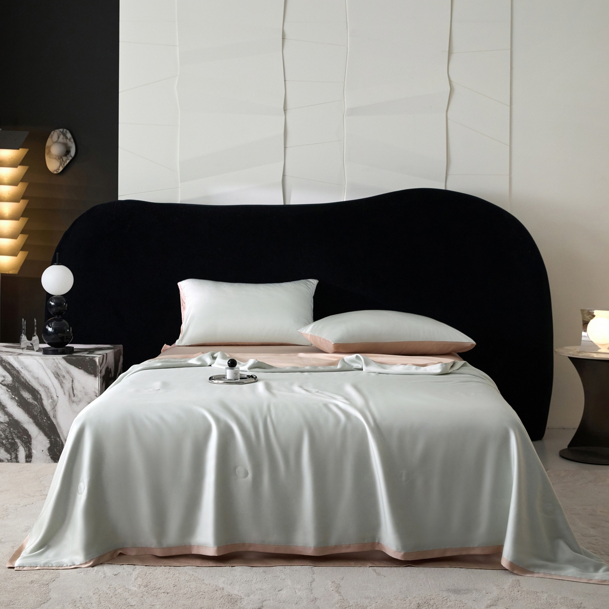 91家纺网 家纺一手货源 找家纺 （总）纪梵茜 2026新款兰精天丝夏凉被100%蚕丝被莱赛尔天丝蚕丝空调被芯蚕丝夏被