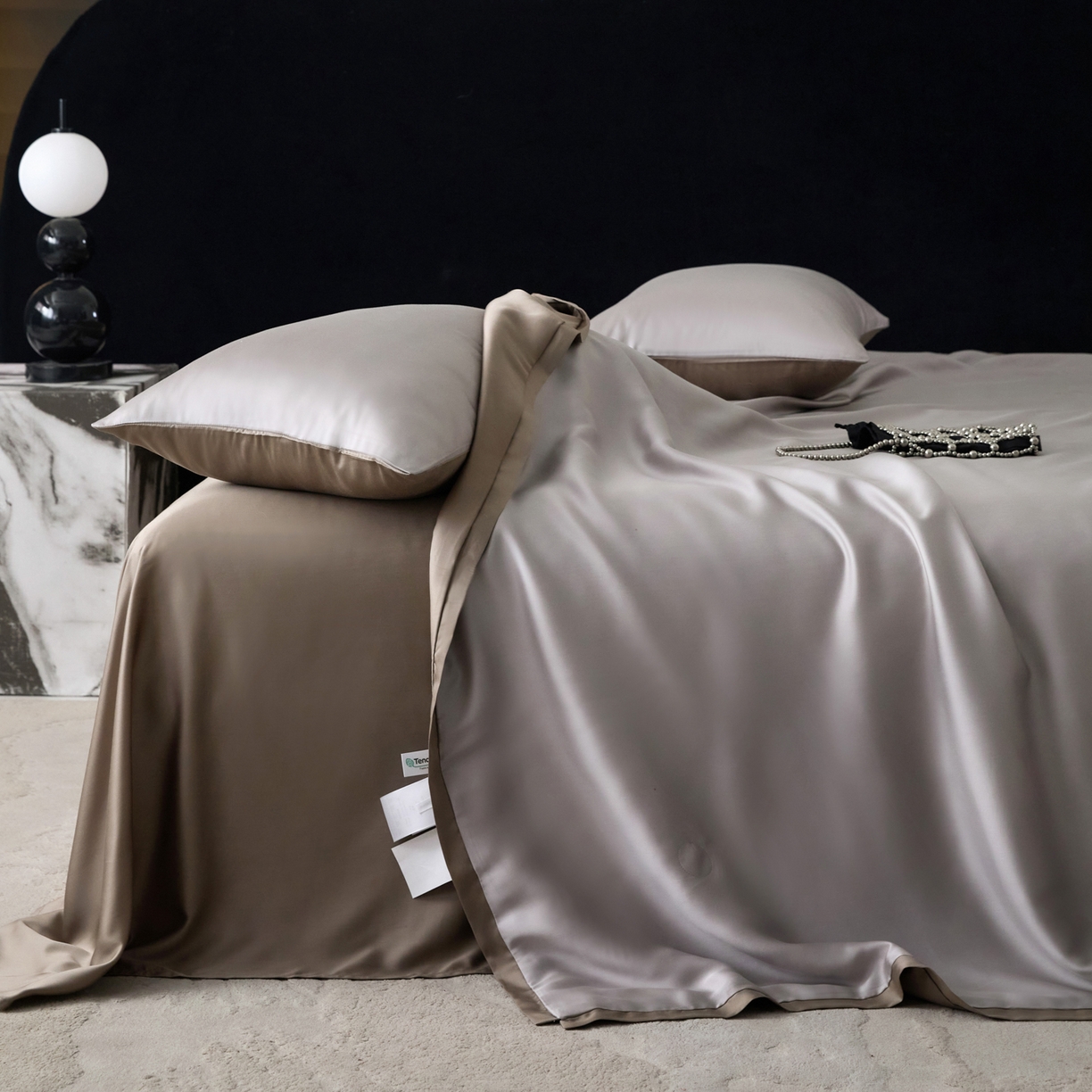 91家纺网 家纺一手货源 找家纺 A+爱家（纪梵茜） 2026新款兰精天丝夏凉被100%蚕丝被莱赛尔天丝蚕丝空调被芯蚕丝夏被 蚕丝灰色