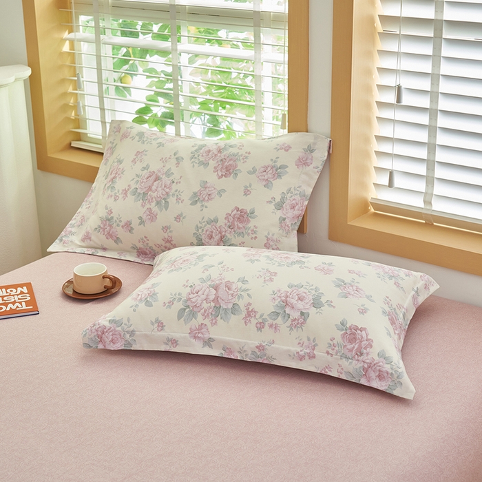 91家纺网 家纺一手货源 找家纺 简如 2026新款印花里外全棉夏凉被四件套 花絮