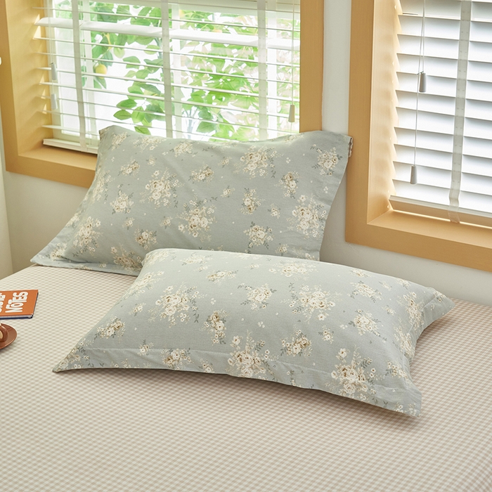 91家纺网 家纺一手货源 找家纺 简如 2026新款印花里外全棉夏凉被四件套 科玛庄园