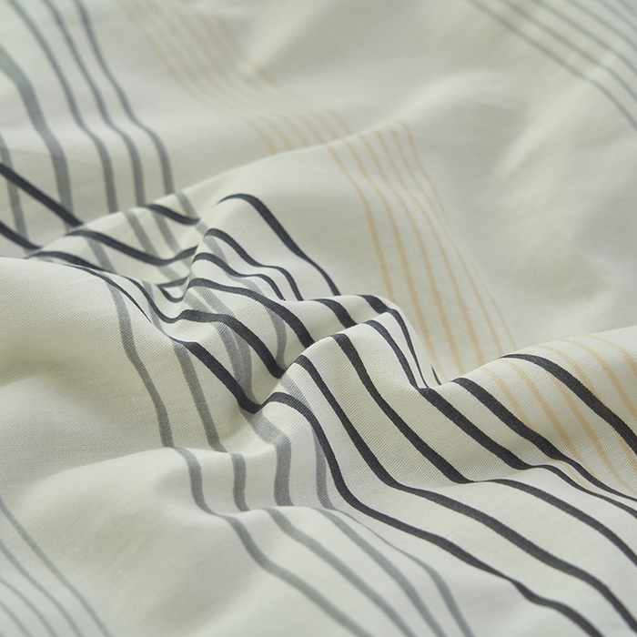 91家纺网 家纺一手货源 找家纺 简如 2026新款印花里外全棉夏凉被四件套 莱茵河