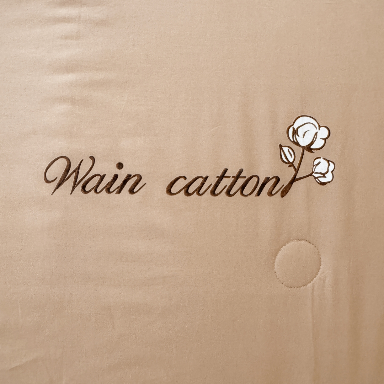 91家纺网 家纺一手货源 找家纺 雯雨家纺 2026新款全棉水洗棉棉花夏凉被-简森系列 简森-冰山驼