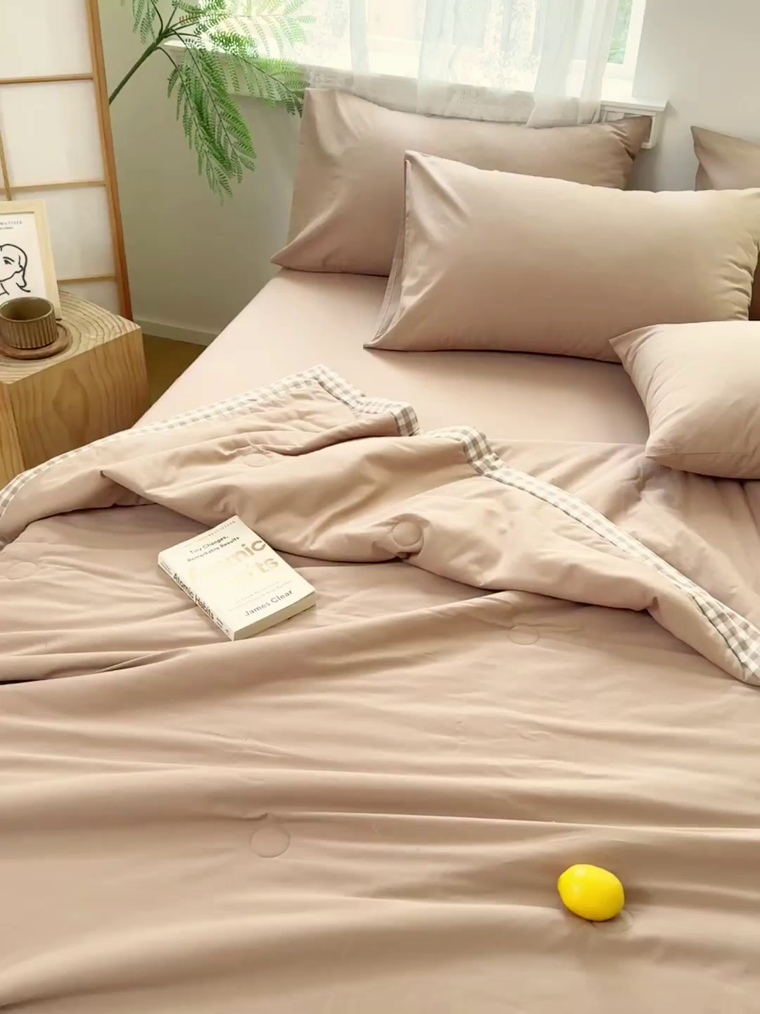 91家纺网 家纺一手货源 找家纺 （总）雯雨家纺 2026新款全棉水洗棉棉花夏凉被-简森系列