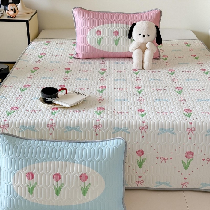 91家纺网 家纺一手货源 找家纺 （总）顾里家纺 2026新款ins大版卡通乳胶席凉席席子