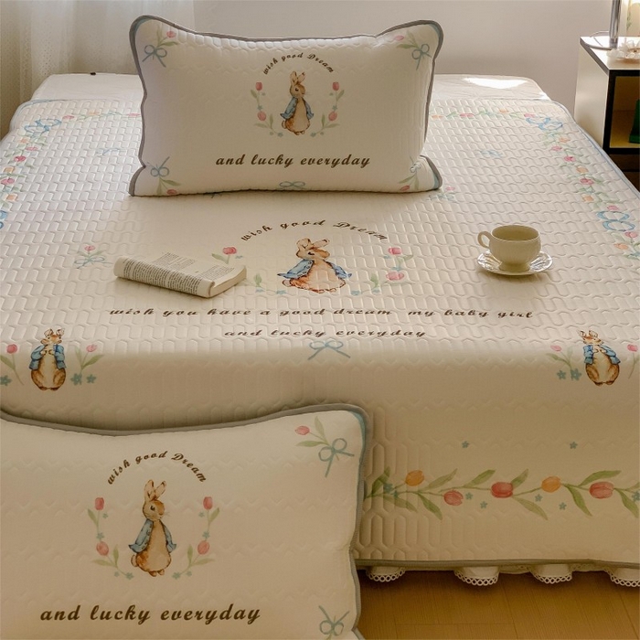 91家纺网 家纺一手货源 找家纺 （总）顾里家纺 2026新款ins大版卡通乳胶席凉席席子