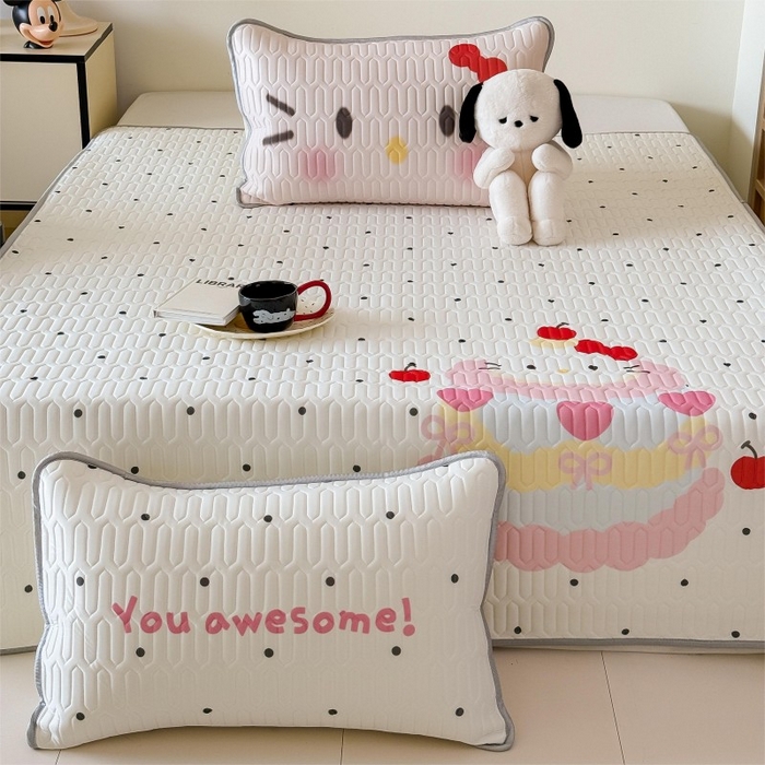 91家纺网 家纺一手货源 找家纺 （总）顾里家纺 2026新款ins大版卡通乳胶席凉席席子