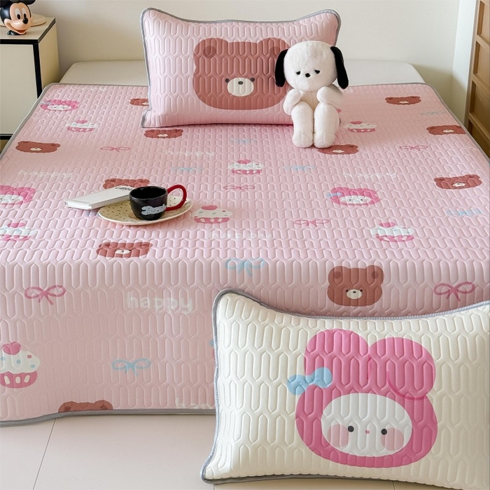 91家纺网 家纺一手货源 找家纺 （总）顾里家纺 2026新款ins大版卡通乳胶席凉席席子