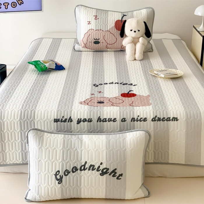 91家纺网 家纺一手货源 找家纺 （总）顾里家纺 2026新款ins大版卡通乳胶席凉席席子