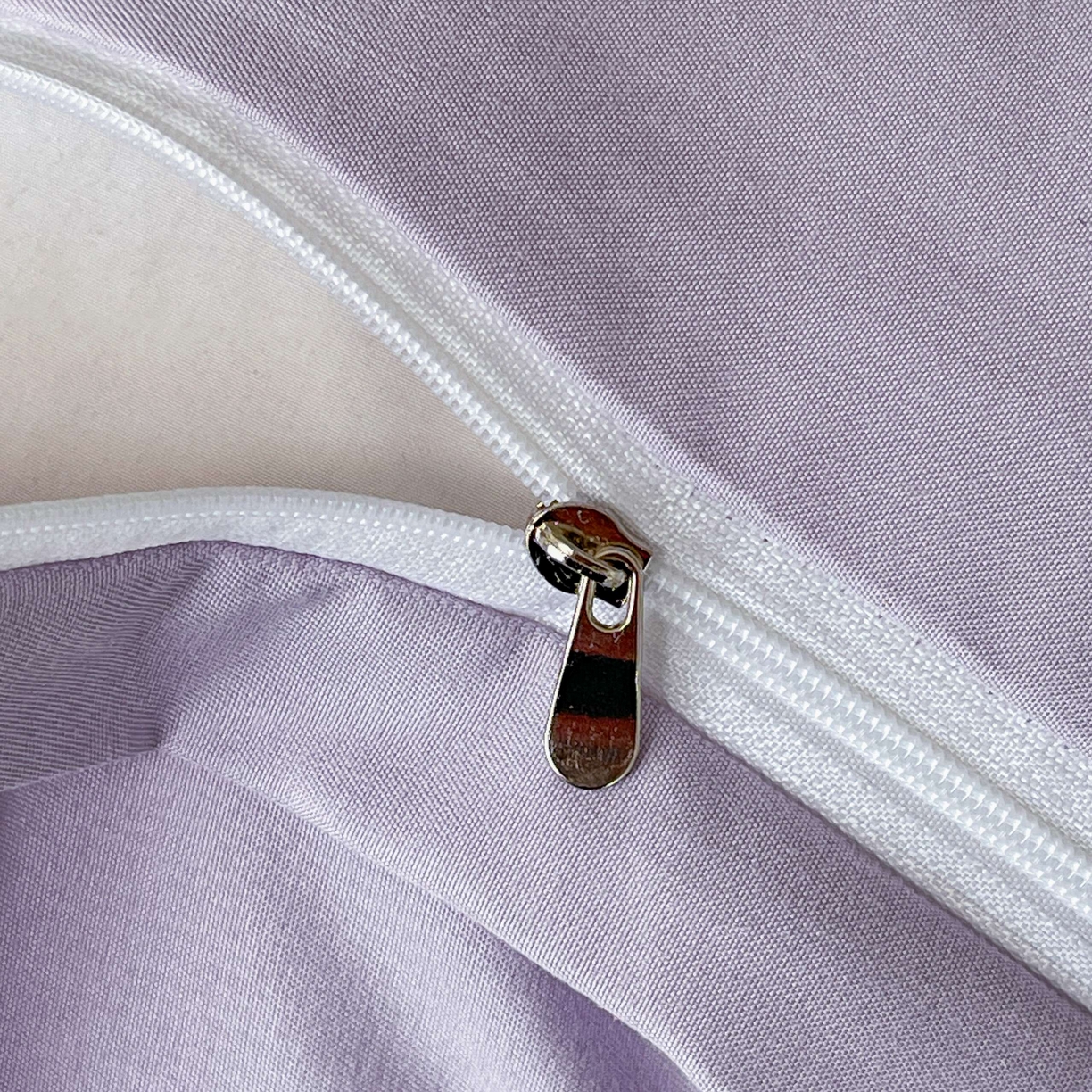 91家纺网 家纺一手货源 找家纺 大麦乐田 2026春夏新款贡缎提花纯色双拼四件套 爱草 初恋紫