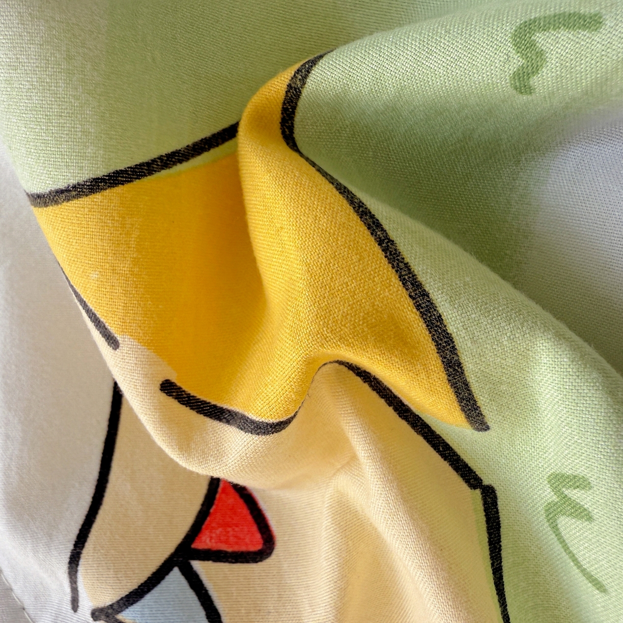 91家纺网 家纺一手货源 找家纺 梦恬佳 2026新款水洗皱皱纱卡通印花夏凉被 奇趣乐园