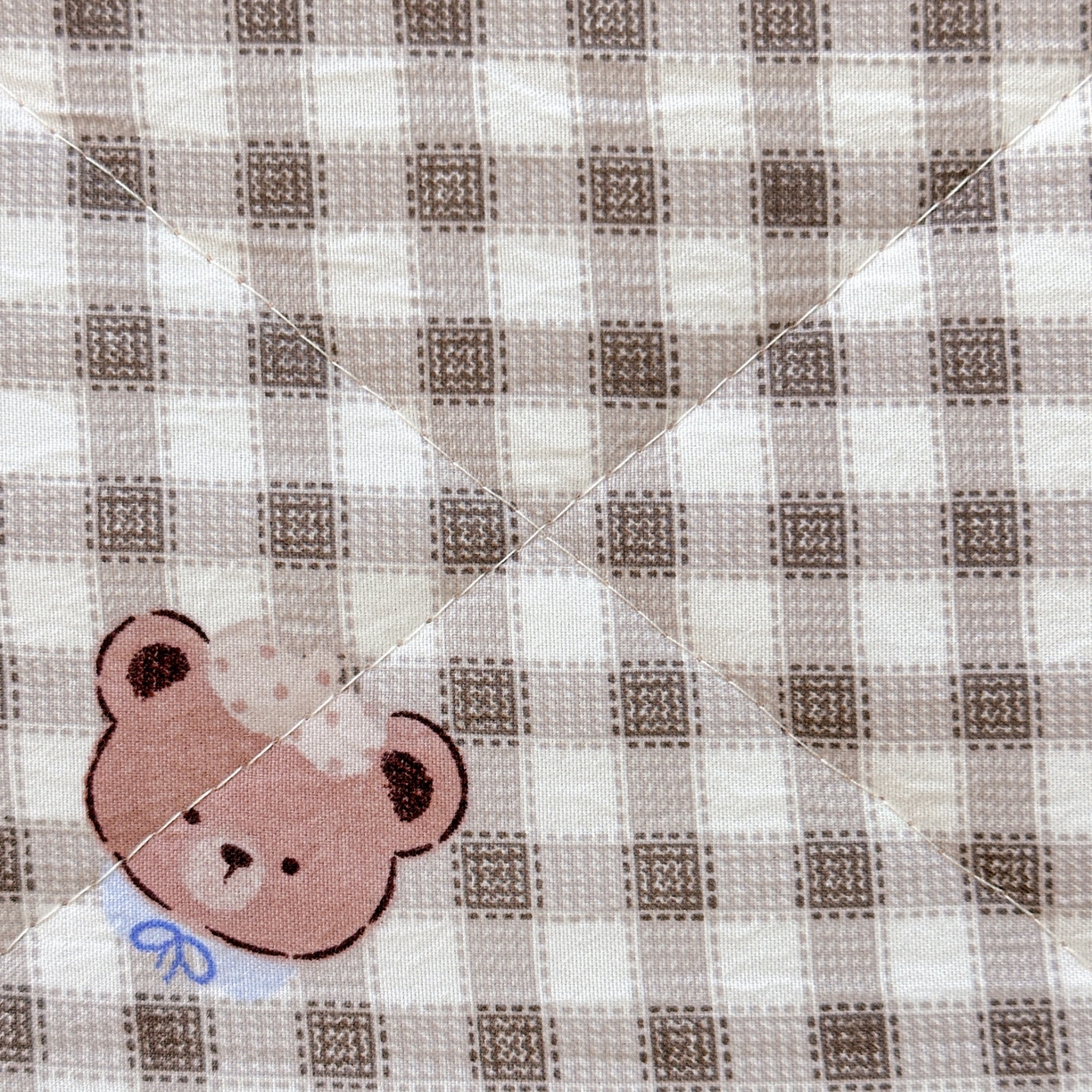 91家纺网 家纺一手货源 找家纺 梦恬佳 2026新款水洗皱皱纱卡通印花夏凉被 欢乐小熊