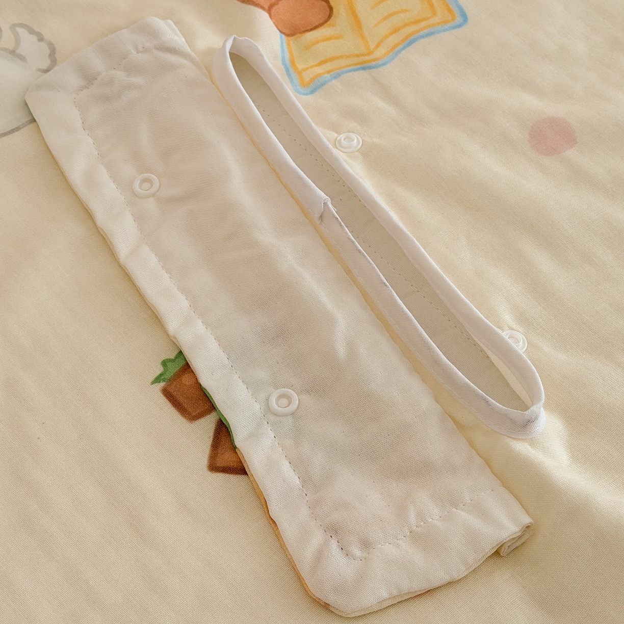 91家纺网 家纺一手货源 找家纺 嗨生活 2026新款全棉纱布护肚防踢睡袋多功能盖毯宝宝夏被 儿童夏被 儿童防踢被 萌宠乐园