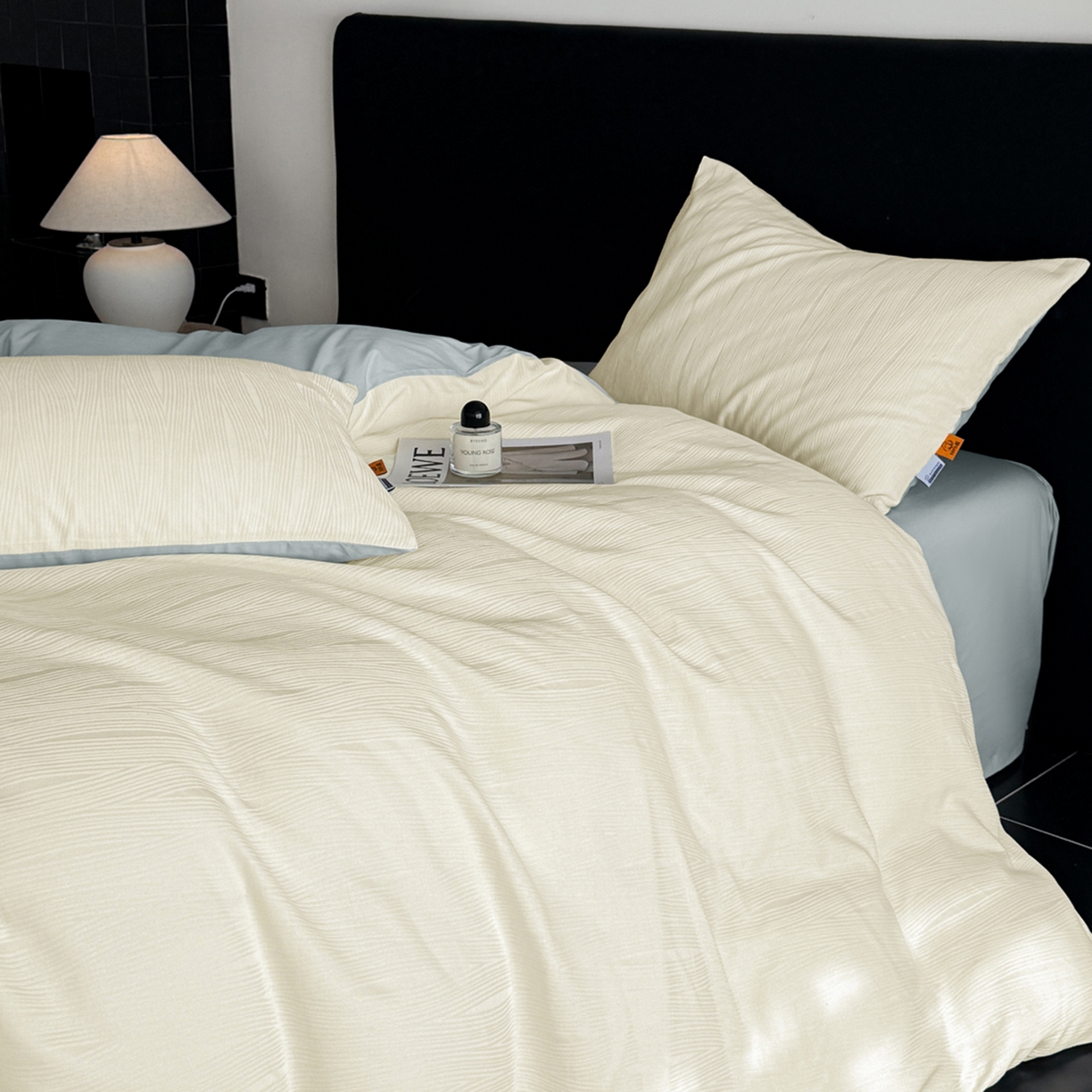 91家纺网 家纺一手货源 找家纺 （总）简宜家居（朝初家纺） 2026新款40支全棉提花四件套--彩绘系列