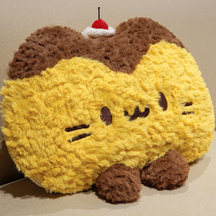 91家纺网 家纺一手货源 找家纺 （总）仟亿莱 2026新款布丁猫刷花抱枕被