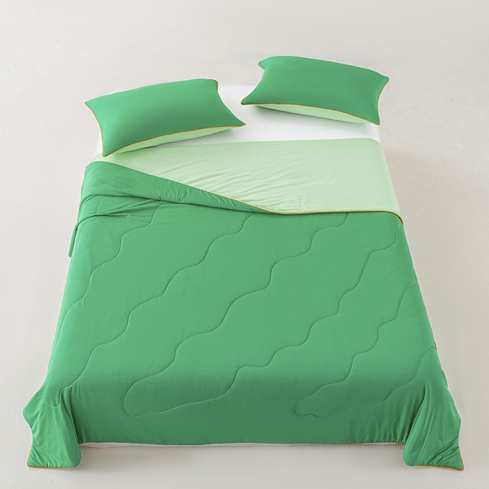 91家纺网 家纺一手货源 找家纺 （总）迪梵家纺 2026新款锦氨凉感黑科技（160克面料）凉感丝夏被冰淇淋夏凉被空调被-风格一