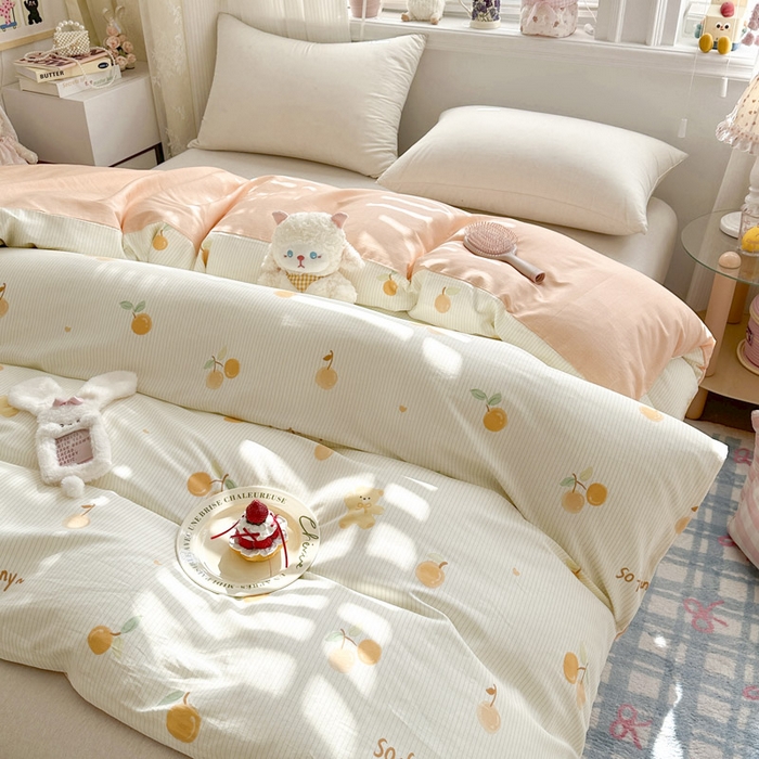 91家纺网 家纺一手货源 找家纺 绵庭家纺 2026新款12868全棉纯棉印花系列被套单件单品被套单被套-第一批 欢乐碰碰熊