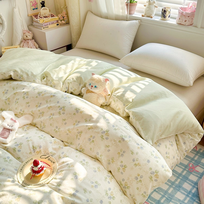 91家纺网 家纺一手货源 找家纺 绵庭家纺 2026新款12868全棉纯棉印花系列被套单件单品被套单被套-第一批 青岚语