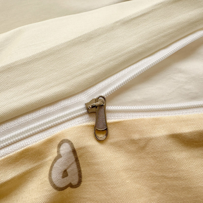 91家纺网 家纺一手货源 找家纺 绵庭家纺 2026新款12868全棉纯棉印花系列被套单件单品被套单被套-第一批 熊猫鸭鸭乐-绿