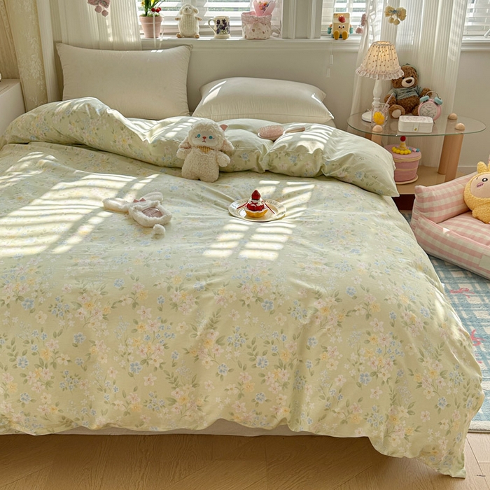 91家纺网 家纺一手货源 找家纺 绵庭家纺 2026新款12868全棉纯棉印花系列被套单件单品被套单被套-第一批 徐徐花开