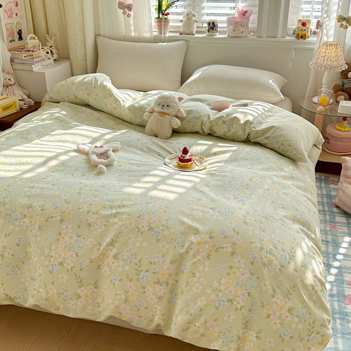 91家纺网 家纺一手货源 找家纺 绵庭家纺 2026新款12868全棉纯棉印花系列被套单件单品被套单被套-第一批 徐徐花开