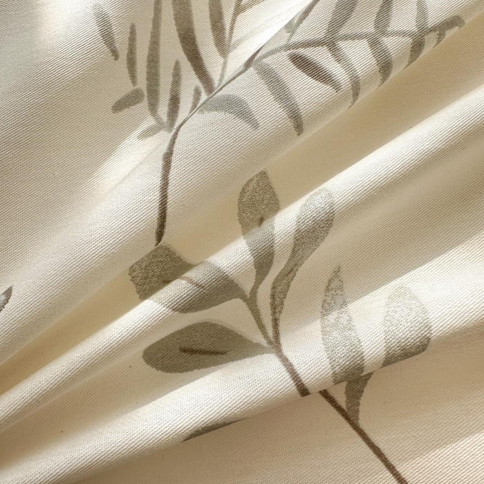 91家纺网 家纺一手货源 找家纺 绵庭家纺 2026新款12868全棉纯棉印花系列被套单件单品被套单被套-第一批 叶语轻喃-绿