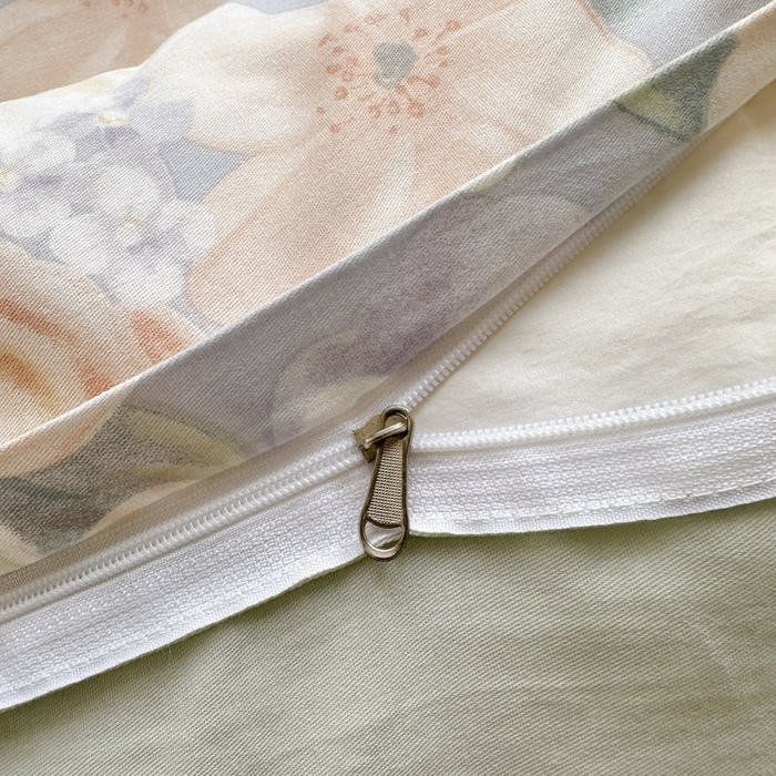 91家纺网 家纺一手货源 找家纺 绵庭家纺 2026新款12868全棉纯棉印花系列被套单件单品被套单被套-第一批 釉色浮光-兰