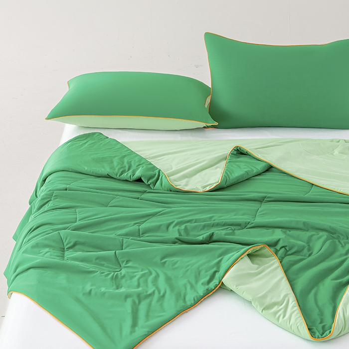 91家纺网 家纺一手货源 找家纺 （总）迪梵家纺 2026新款锦氨凉感黑科技（160克面料）凉感丝夏被冰淇淋夏凉被空调被-风格三