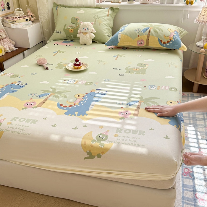 91家纺网 家纺一手货源 找家纺 （总）绵庭家纺 2026新款12868全棉纯棉印花系列床笠单件单品床笠单床笠-第一批