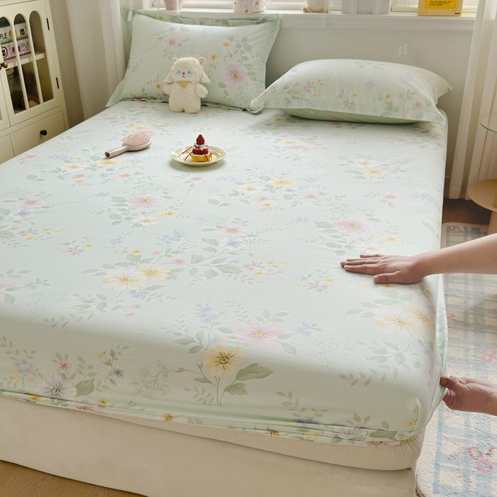 91家纺网 家纺一手货源 找家纺 （总）绵庭家纺 2026新款12868全棉纯棉印花系列床笠单件单品床笠单床笠-第一批