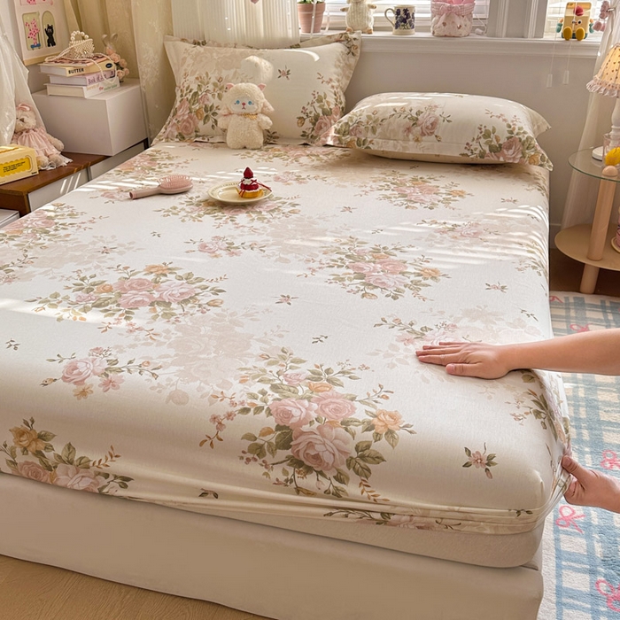 91家纺网 家纺一手货源 找家纺 （总）绵庭家纺 2026新款12868全棉纯棉印花系列床笠单件单品床笠单床笠-第一批